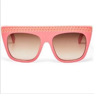 Stella McCartney Chain Embossed 54mm Sunglasses